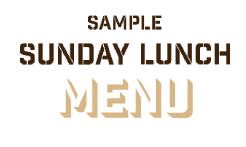 Download the Sample Sunday Lunch Menu
